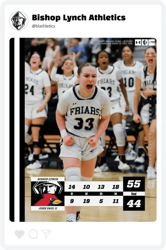 Bishop Lynch Basketball Final Score