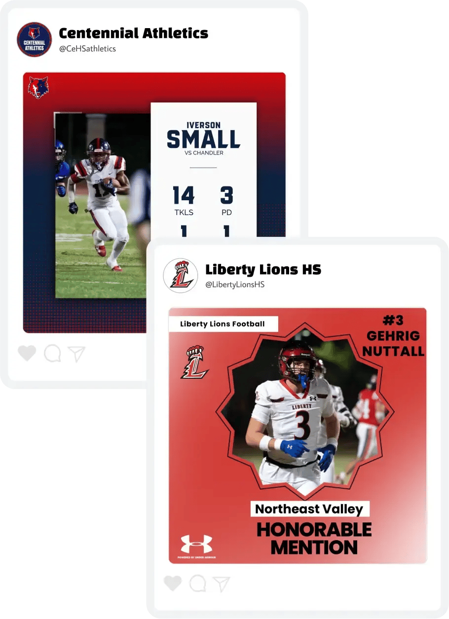 Centennial & Liberty Athlete Highlights