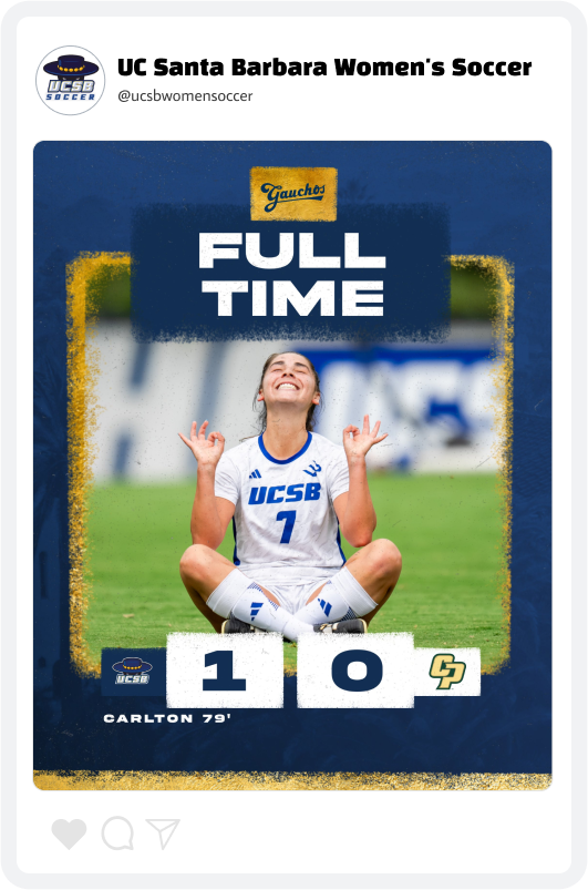 UCSB Soccer Final Score