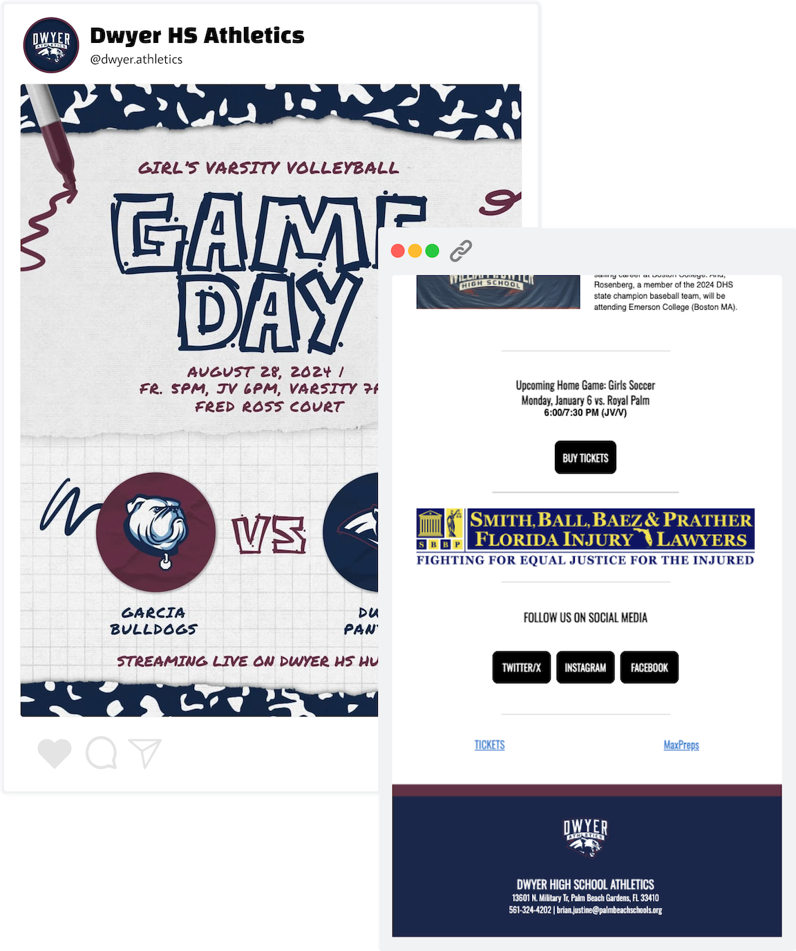 Dwyer Game and Event Promotion