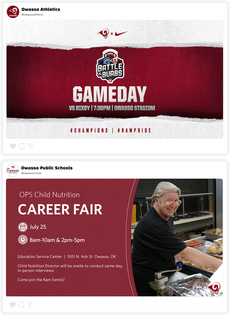 Owasso Gameday and Career Fair