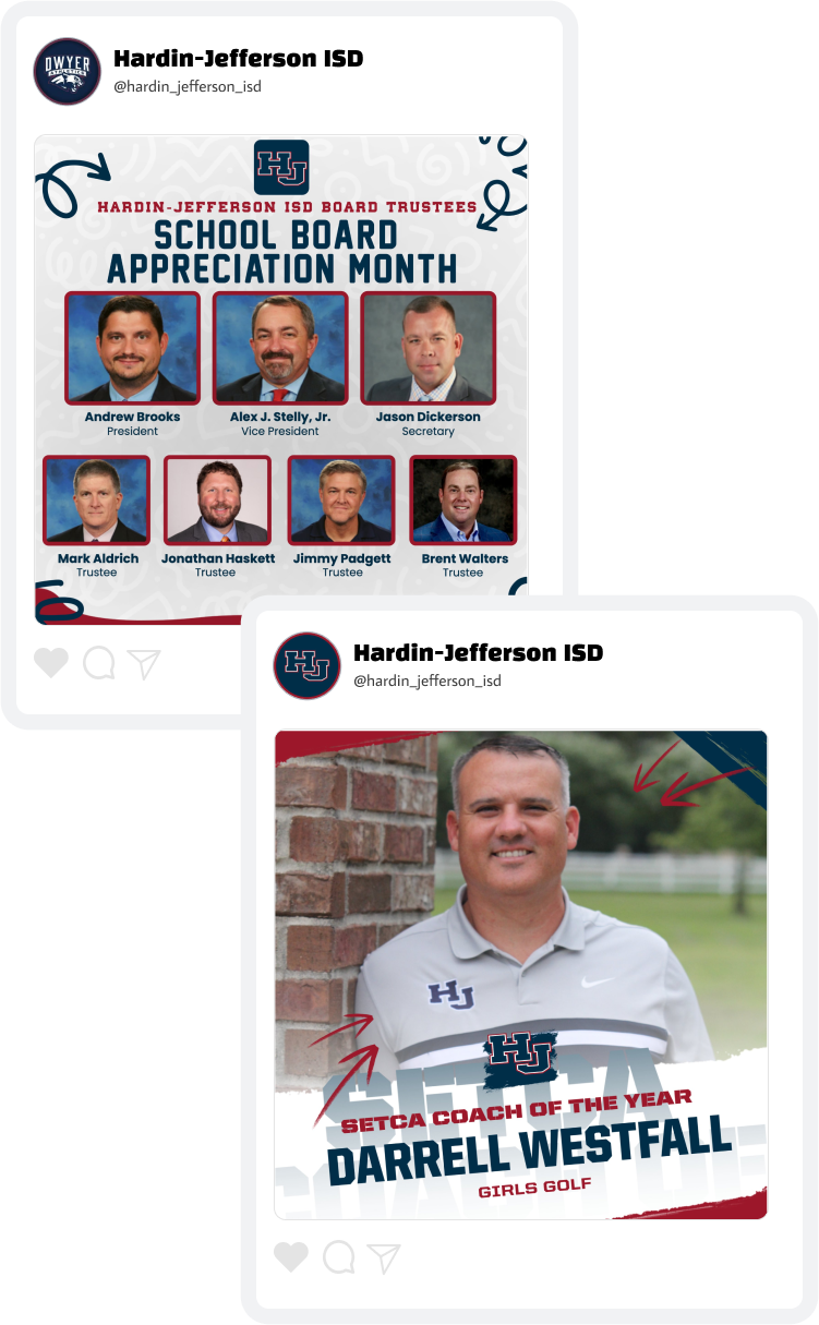 Hardin-Jefferson Teacher Appreciation