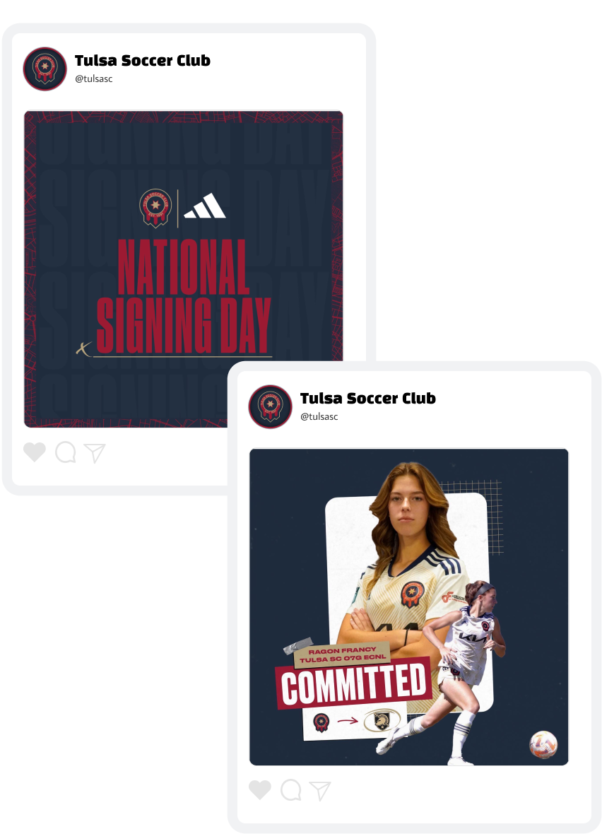 Tulsa SC Athlete Commitment