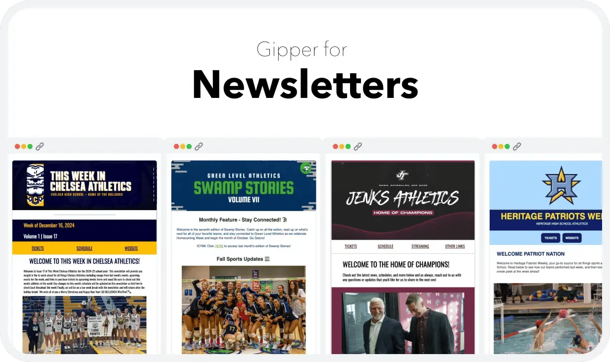 Newsletters  Use Case Page