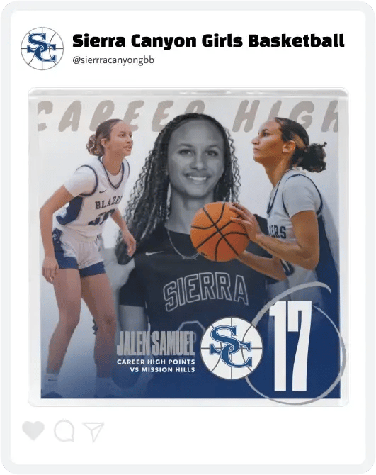 Sierra Canyon Basketball Player Record