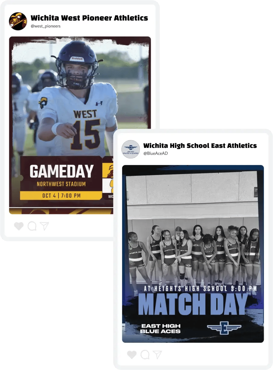 West & East Gameday & Match Day