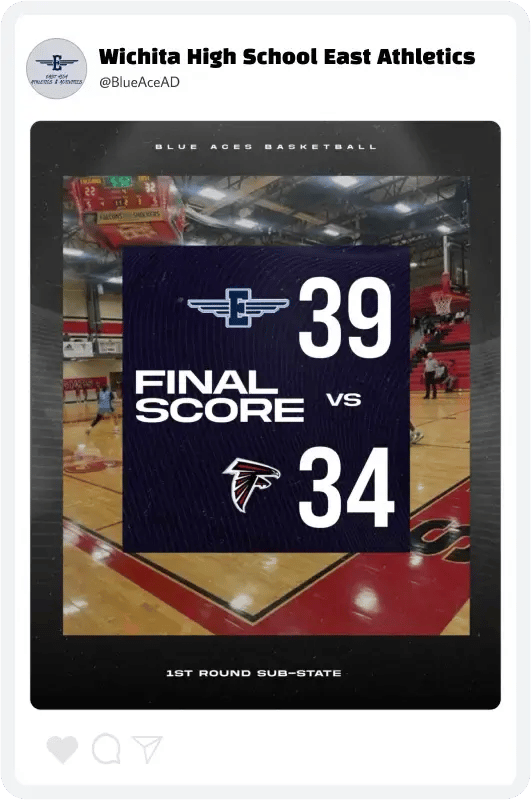 Wichita East Final Score