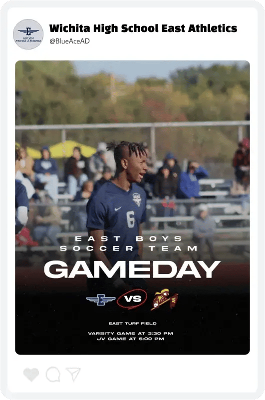 Wichita East Soccer Gameday