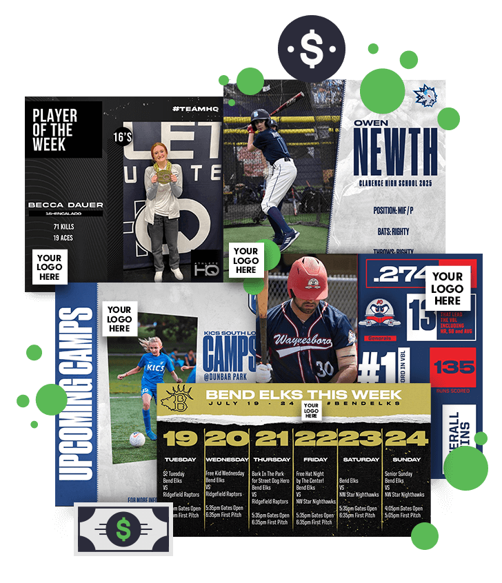 Youth & Club Sports Graphics | Templates for Youth Sports | Gipper