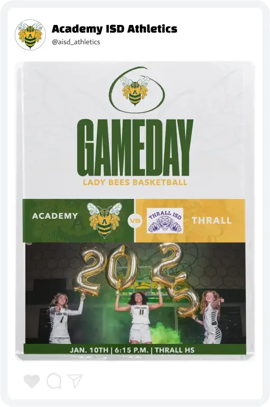 Academy Basketball Gameday