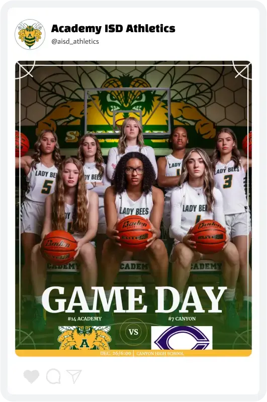 Academy Girls Basketball Gameday