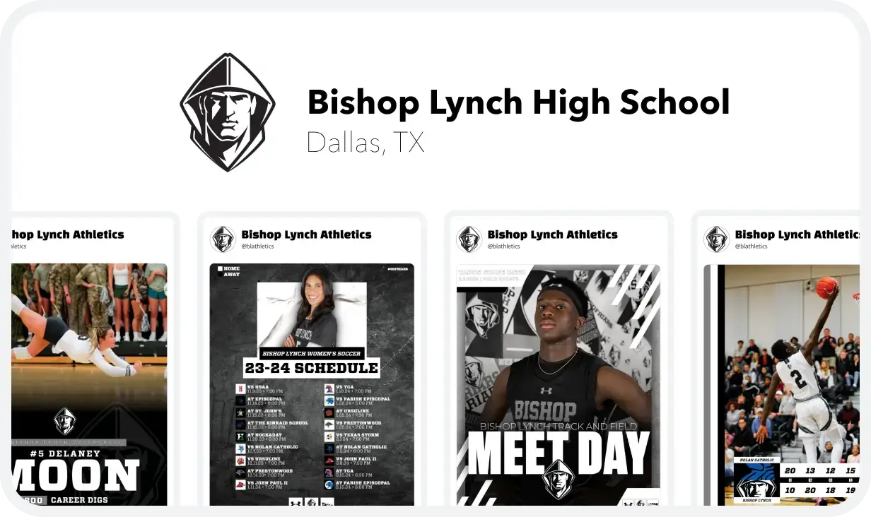 Bishop Lynch Customer Example Image