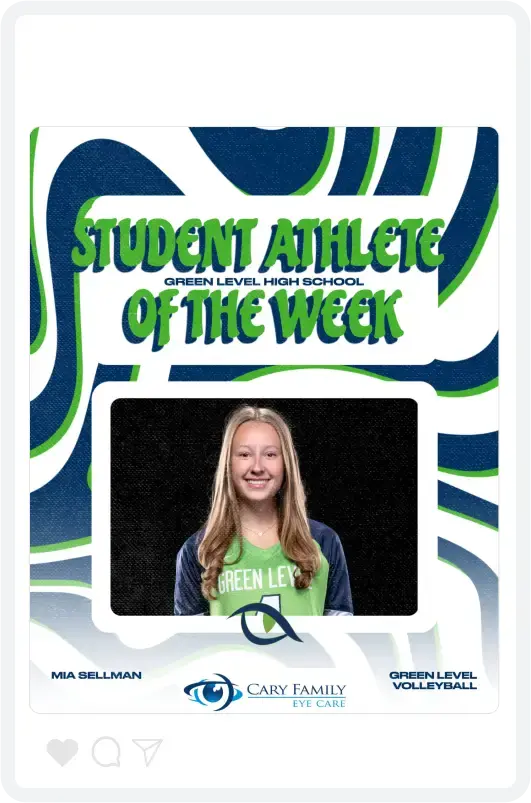 Green Level Student Athlete Spotlight