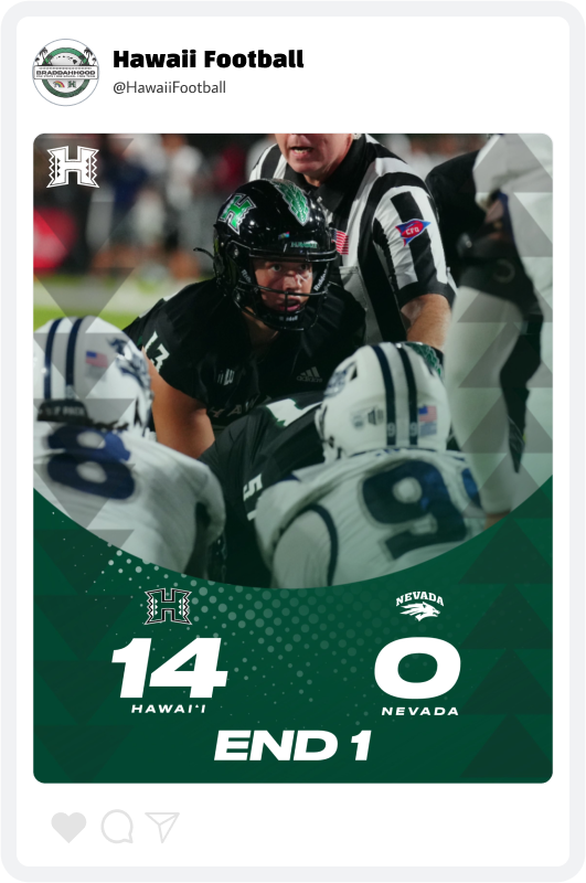 Hawaii Football Score Update