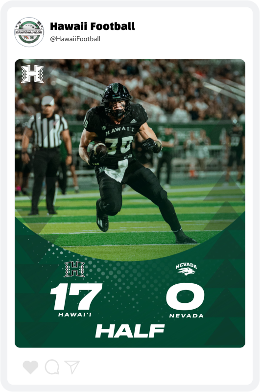 Hawaii Football Score Update