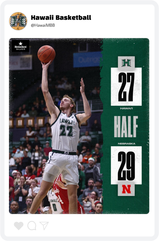 Hawaii Basketball Score Update