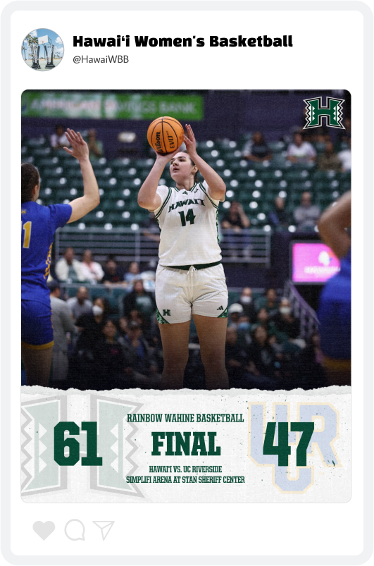 Hawaii Basketball Final Score