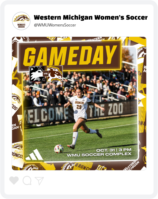 Western Michigan Gameday Graphic