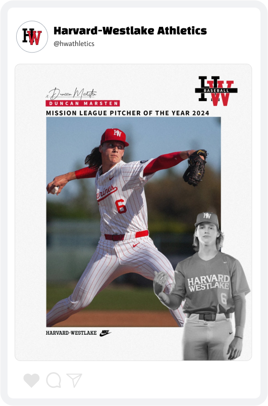 Harvard-Westlake Pitcher of the Year