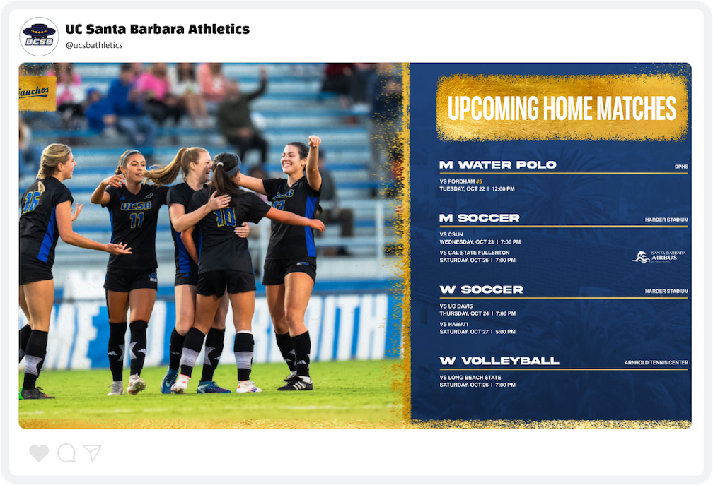 UCSB Soccer Schedule