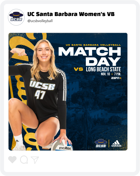 UCSB Volleyball Match Day