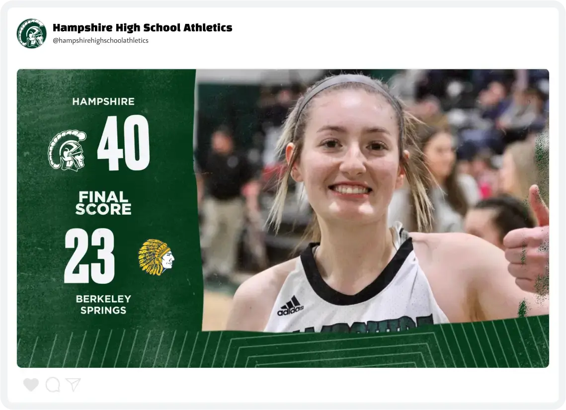 Hampshire Basketball Final Score