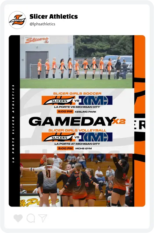 Slicer Double Gameday