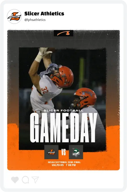 Slicer Football Gameday