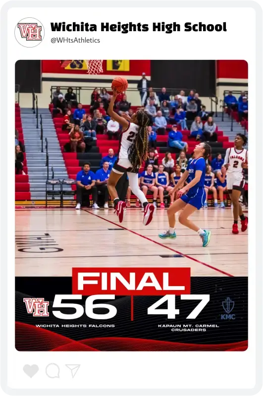 Wichita Heights Basketball Final Score